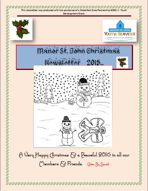 MSJ Christmas Newsletter 2015